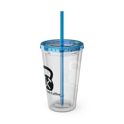 Sunsplash Tumbler with Straw, 16oz